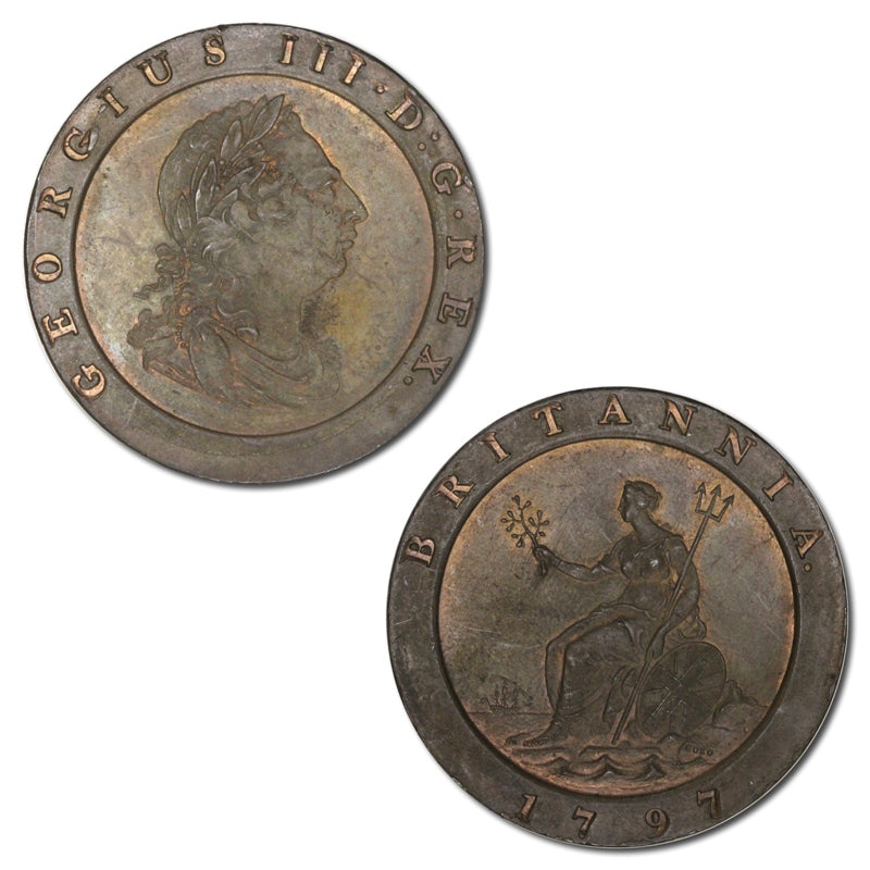 Great Britain 1797 Cartwheel Twopence