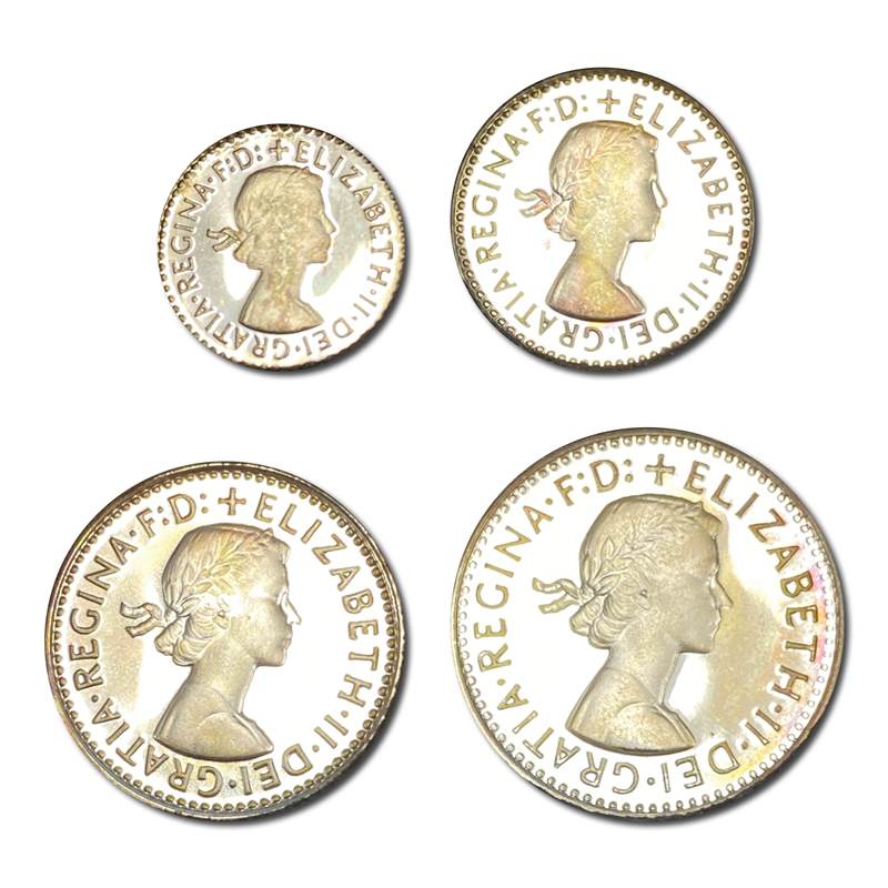Great Britain 2000 Elizabeth II Silver Maundy Proof Set