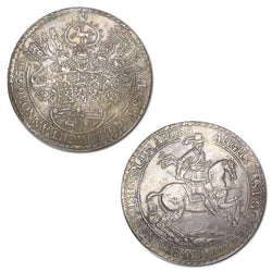 German States, Brunswick-Wolfenbuttel 1655 Silver 2 Thaler