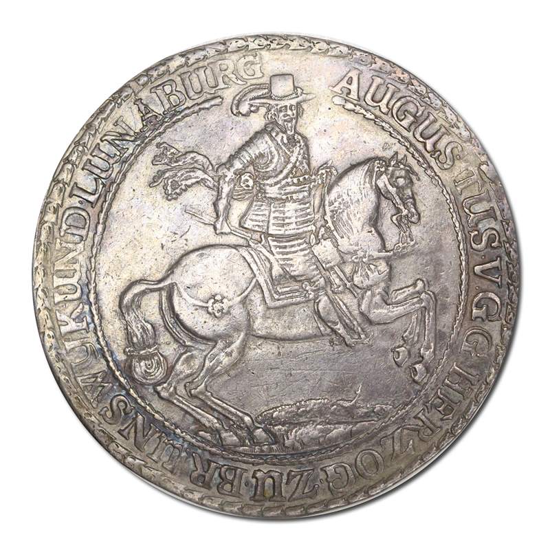 German States, Brunswick-Wolfenbuttel 1655 Silver 2 Thaler