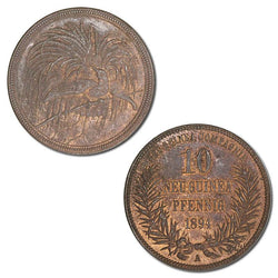 German New Guinea 1894A 10 Pfennig KM#3