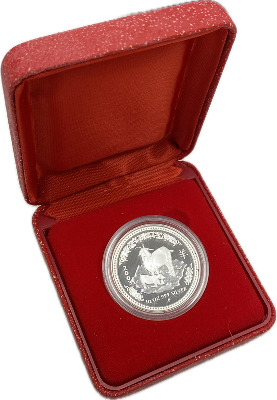2003 Year of the Goat 1/2oz Silver Proof