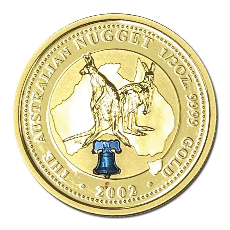 2002 Australia Tribute to Freedom Gold & Silver 3 Coin Set