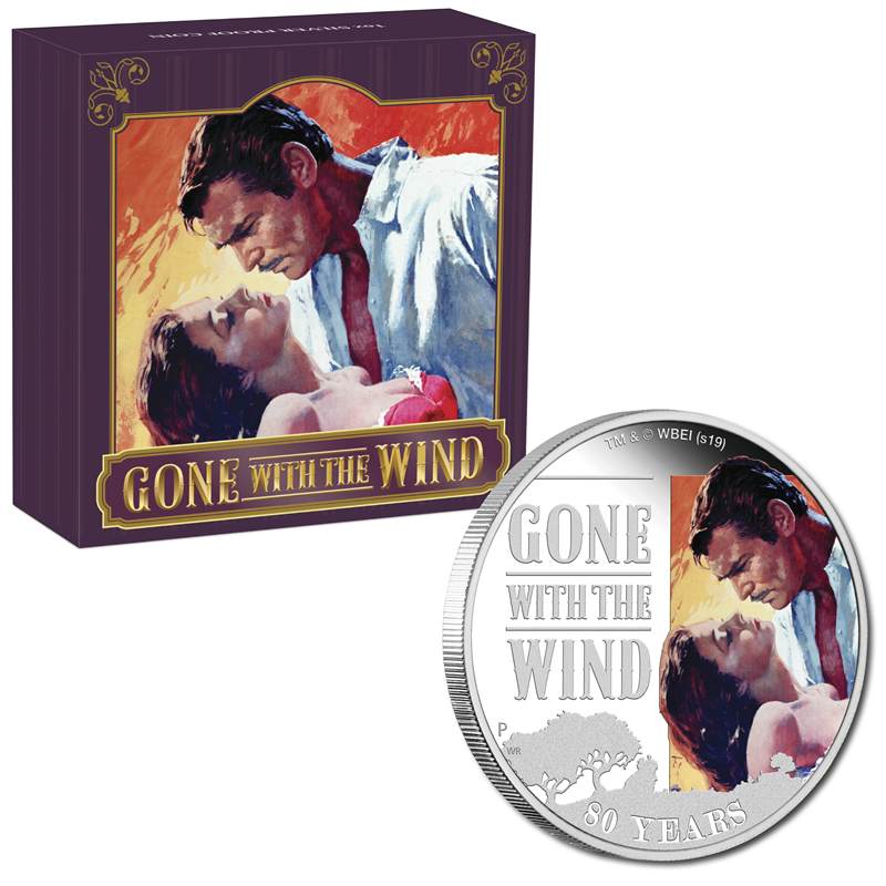 2019 Gone with the Wind 1oz Silver coin