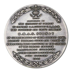 Australia 1940 Bartolomeo Colleoni Medal By AMOR Sydney