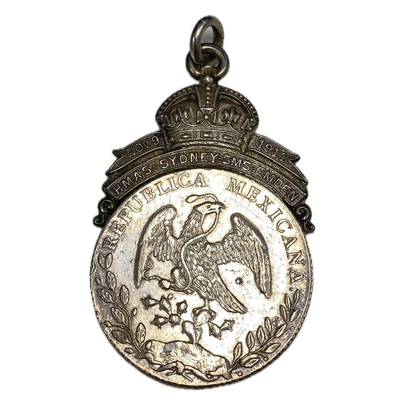 1914 HMAS Sydney SMS Emden Silver Dollar