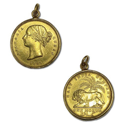 India - British East India Co. 1841 Queen Victoria Gold Mohur