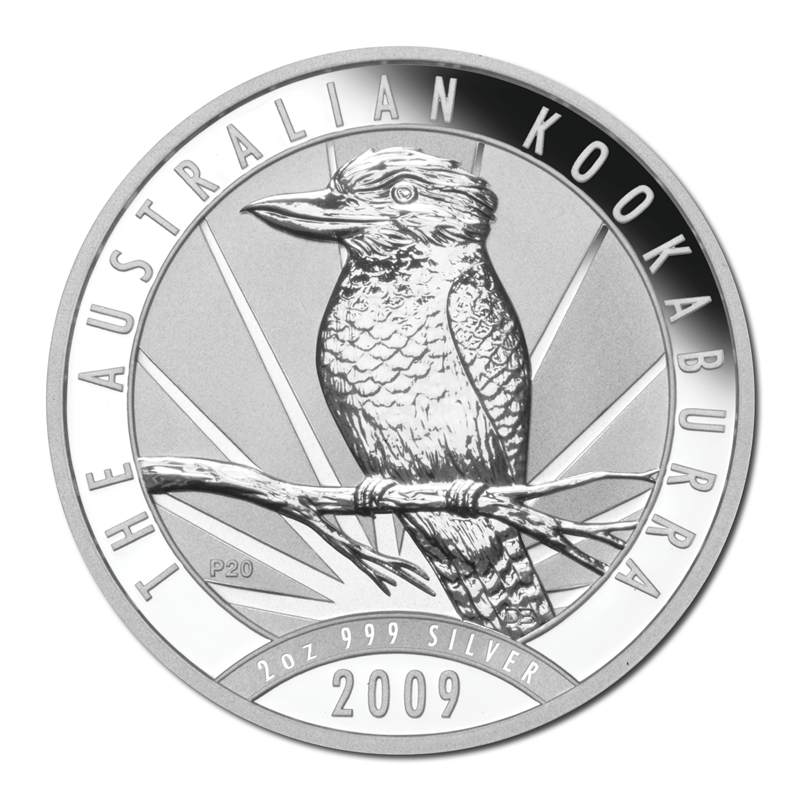 2009 Kookaburra 2oz Silver UNC