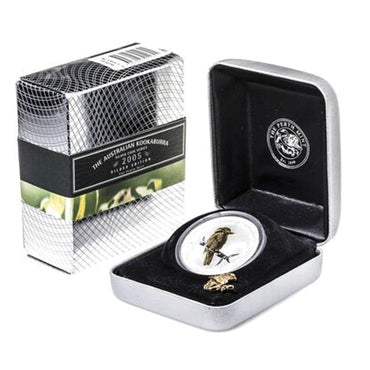 2005 Kookaburra Gilded 1oz Silver