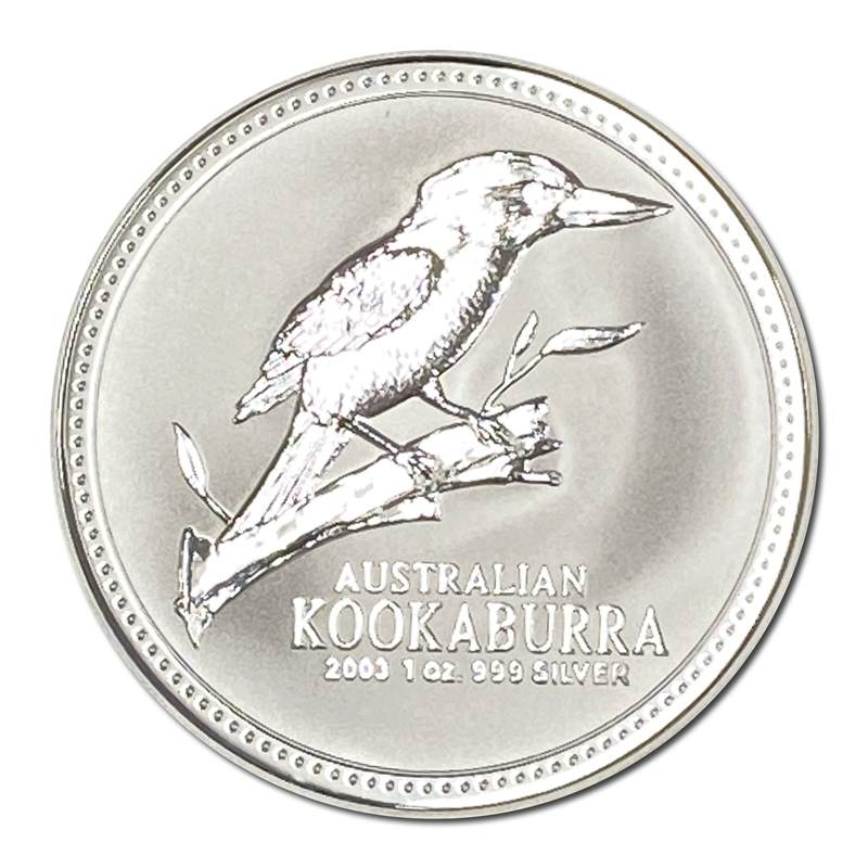 2003 Kookaburra $1 1oz Silver UNC