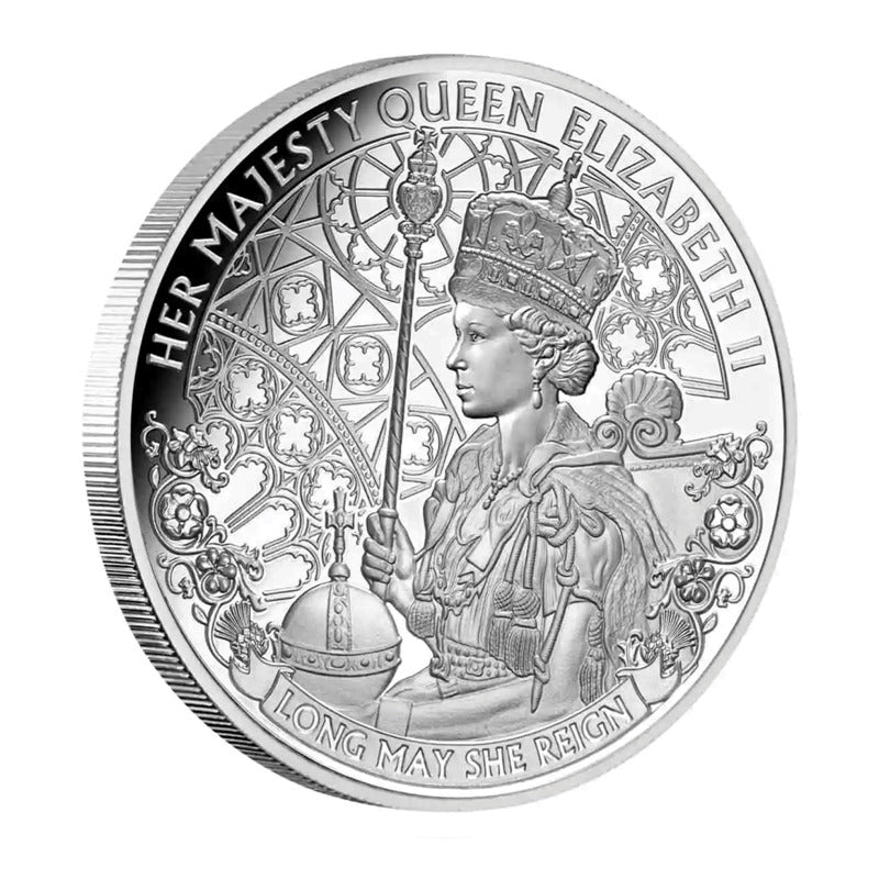 2020 Long May She Reign 1oz Silver Proof