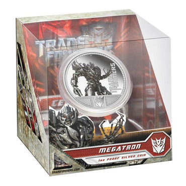 2009 Transformers - Megatron 1oz Silver $1 Proof