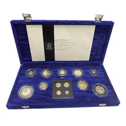 Great Britain 2000 Millennium 13 Coin Silver Collection