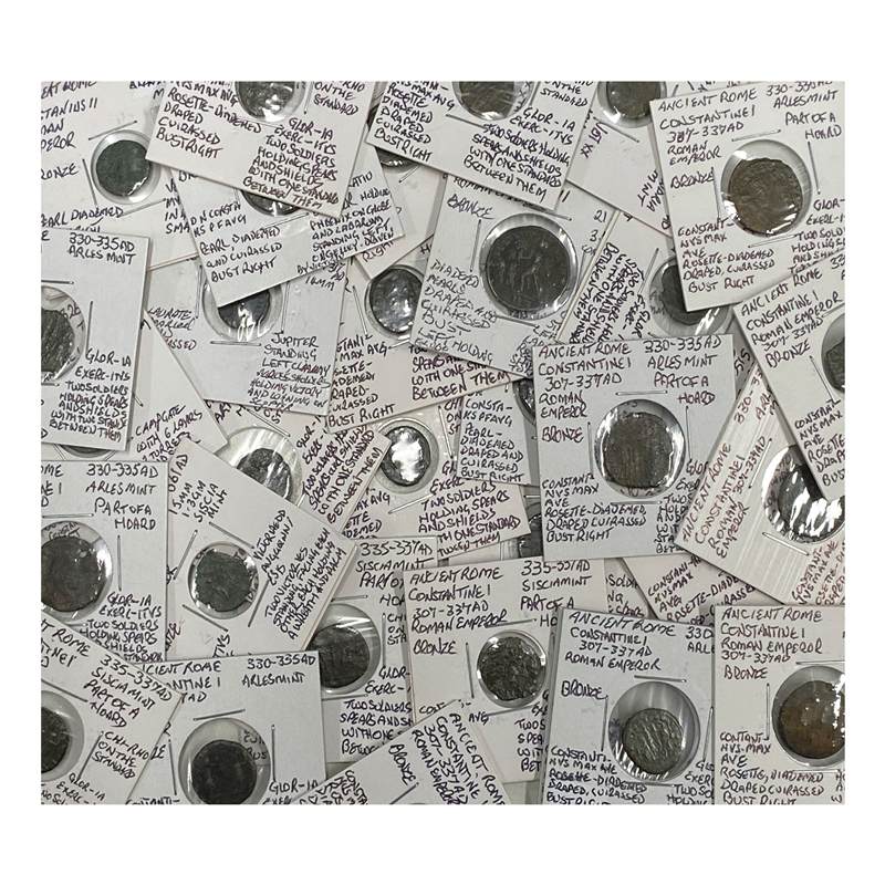 Roman Empire Constantine I - Honorius 307-423AD Bronze Coins