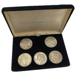USA 1880 S,1882 S,1921 S,1922 , 1926 Silver Dollar Collector's Edition