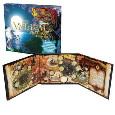 2011 Young Collectors - Mythical Creatures $1 Coin Set