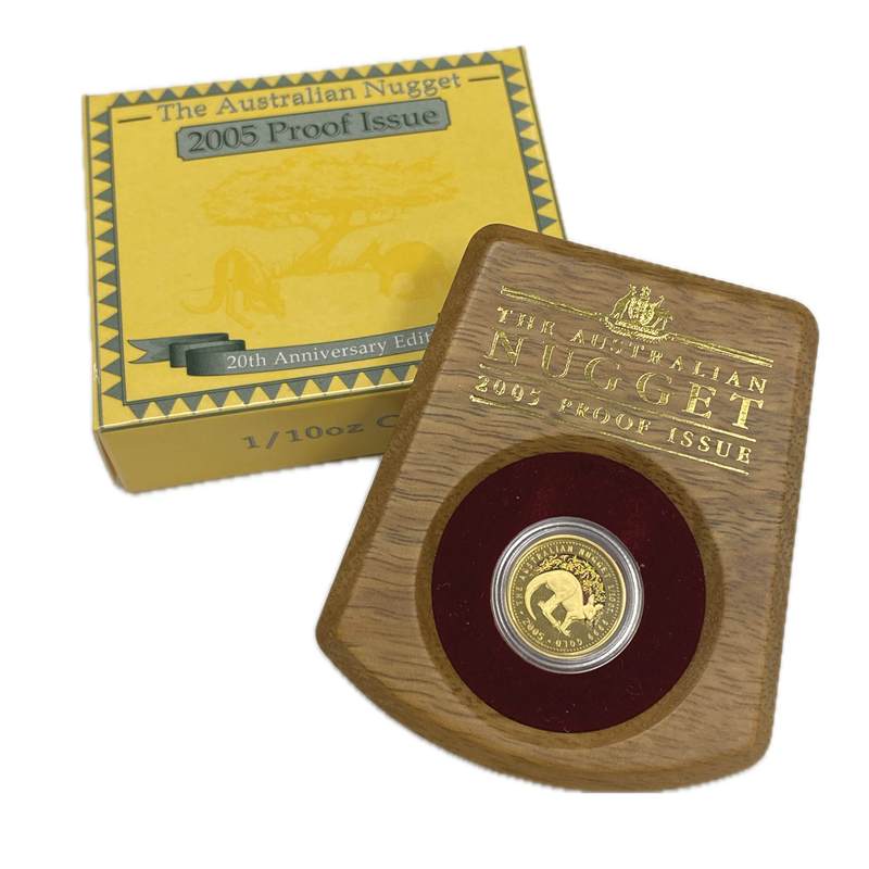 2005 The Australian  Nugget Proof (20th Anniversary Edition) Gold