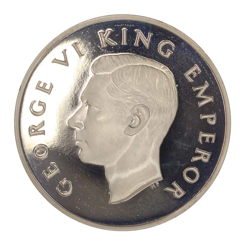 New Zealand (1937-49) George VI Pattern Uniface Model Crown