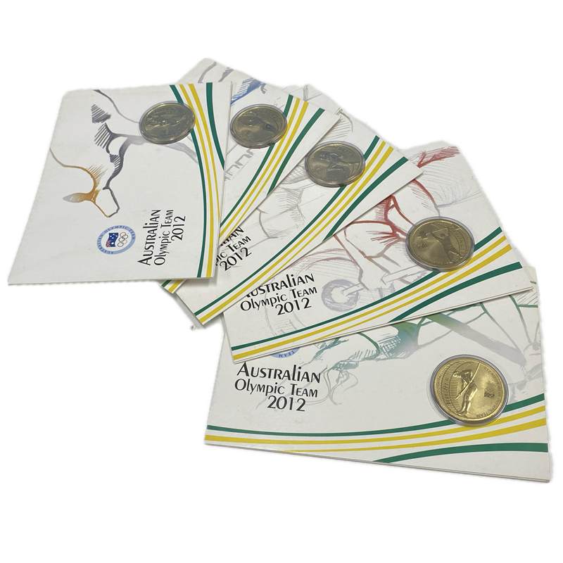 2012 Australian Olympic Team $1 Set of 5