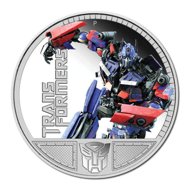 2009 Transformers - Optimus Prime 1oz Silver $1 Proof