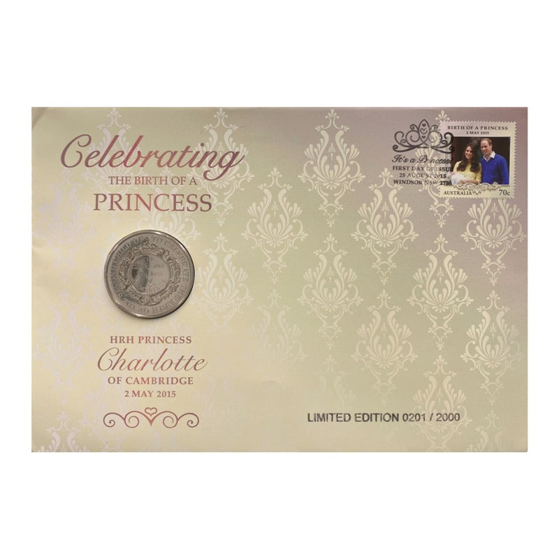 PNC 2015 Celebrating Birth of a Princess Charlotte GB 5 Pound