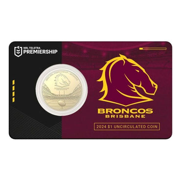 $1 2024 NRL Individual Teams Al/Bronze UNC
