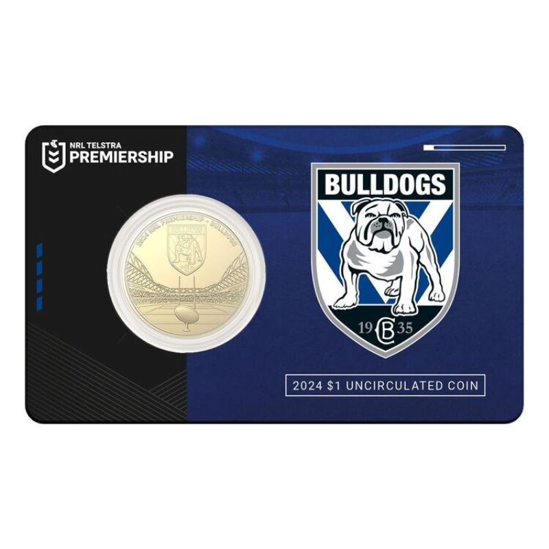 $1 2024 NRL Individual Teams Al/Bronze UNC
