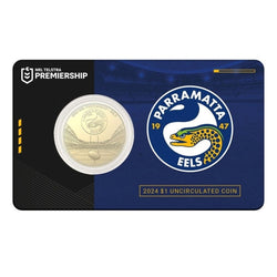 $1 2024 NRL Individual Teams Al/Bronze UNC