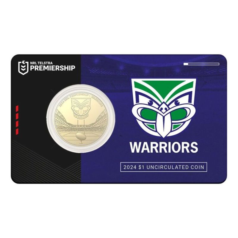 $1 2024 NRL Individual Teams Al/Bronze UNC