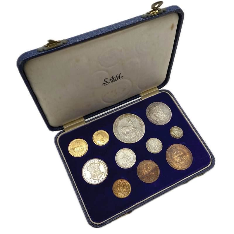 South Africa 1953 Proof Set 11 Coins