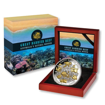 2018 $10 Great Barrier Reef WMF 5oz Silver Proof