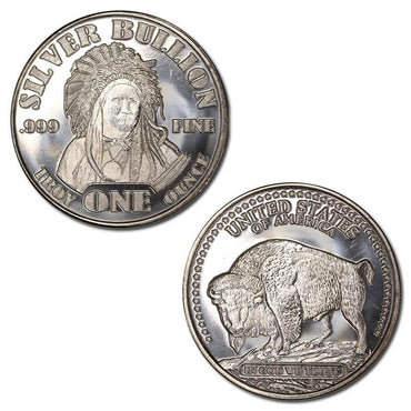 USA Buffalo 1oz Silver Medal