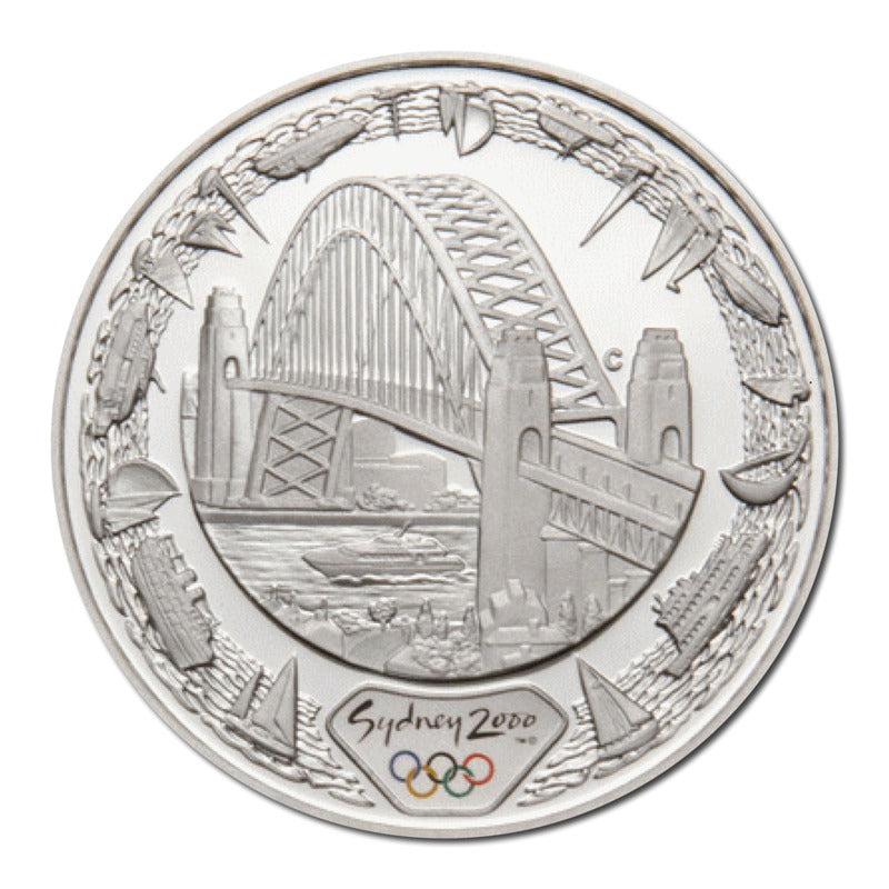 $5 2000 Olympic Harbour of Life - Water Silver Proof