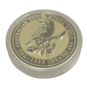 1995 Kookaburra 1 Kilo Silver UNC