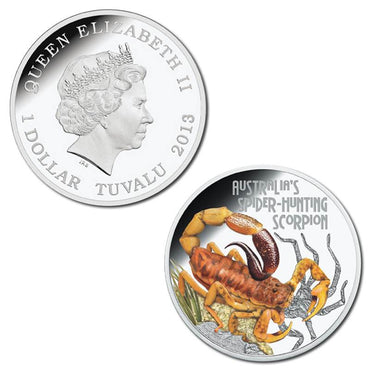2014 Spider-Hunting Scorpion-Deadly & Dangerous 1oz Proof