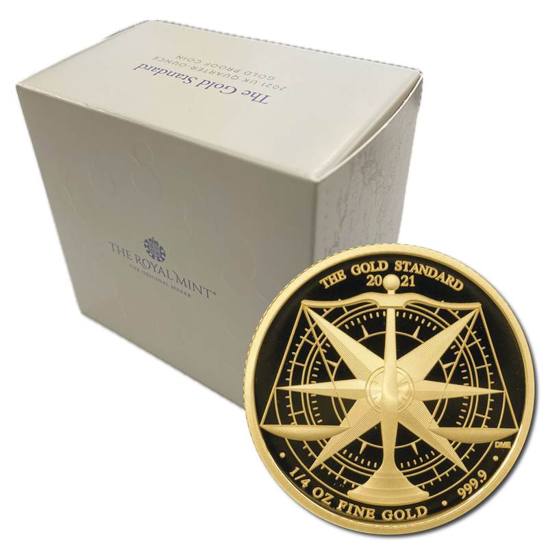 2021 UK The Gold Standard Quarter-Ounce Gold Proof