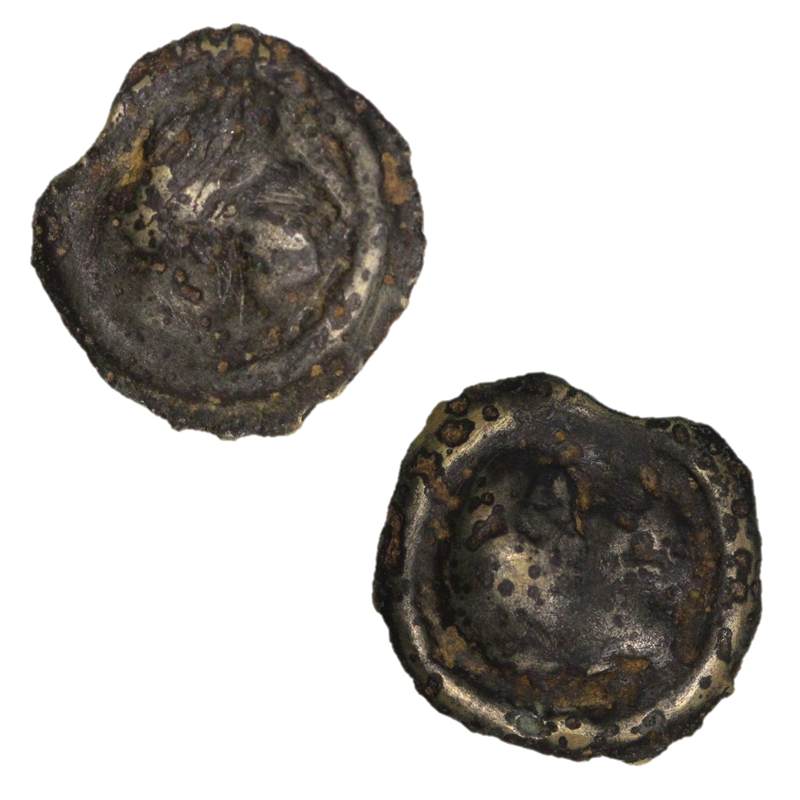 Celtic, Northeast Gaul, Suessiones Tribe 1st Century BC Bronze Unit