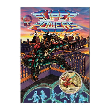 $1 2014 Super Powers- Supersenses Coloured UNC