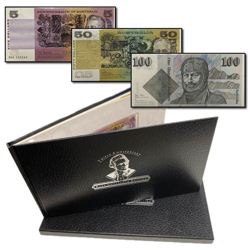 (1991) 25th Anniversary 8 Banknote & (1994) Triple Anniversary Collections