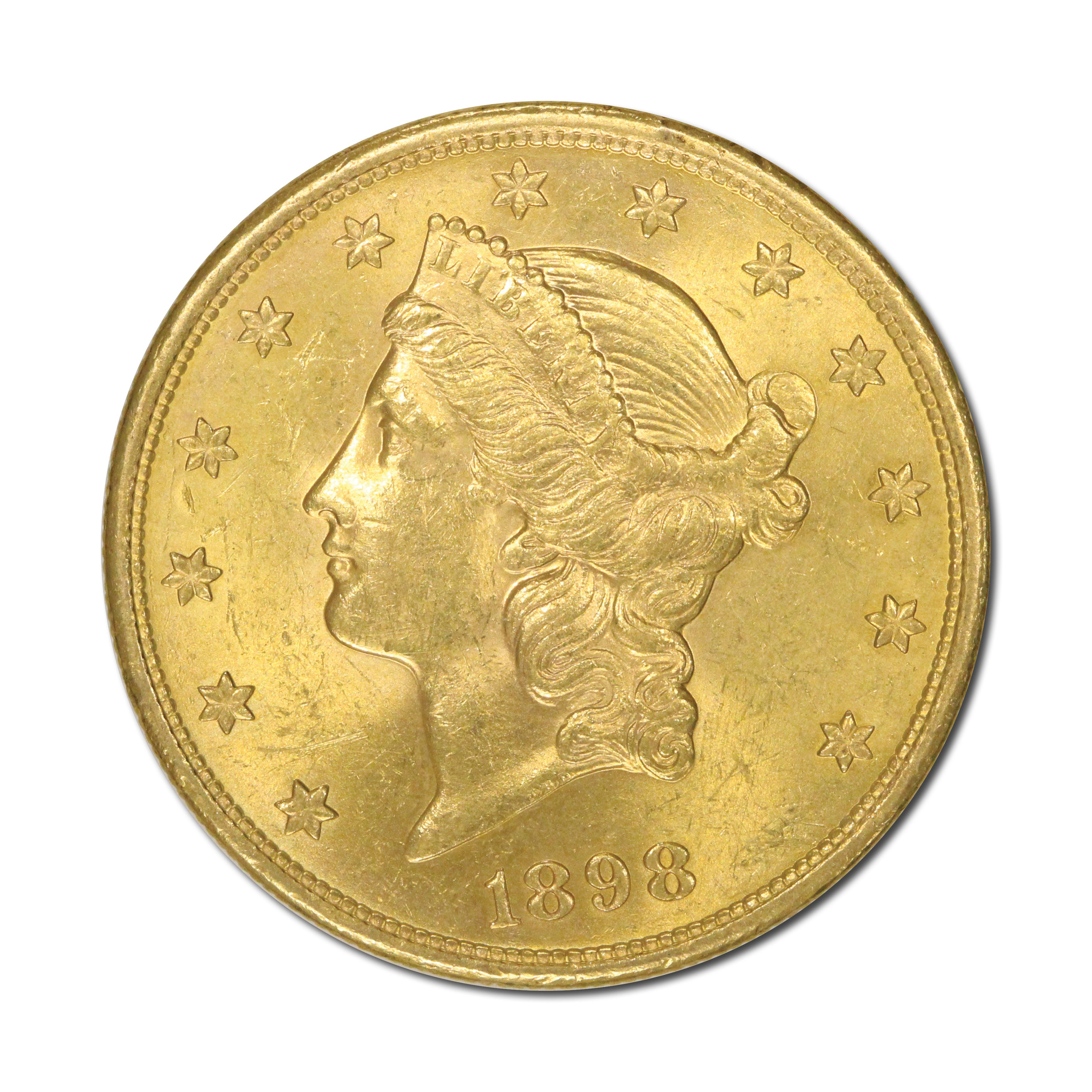 USA 1898 San Francisco Gold Double Eagle UNC
