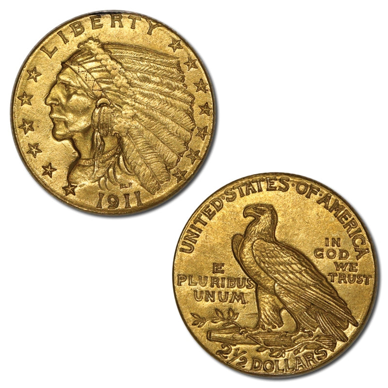 USA 1911 Philadelphia Gold Quarter Eagle