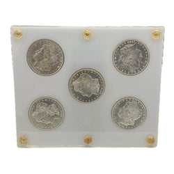 USA 1878CC, 1879S, 1882'O', 1885P, 1921D Silver Dollar Type Set