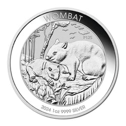2024 Wombat 1oz Silver UNC
