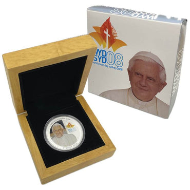 2008 World Youth Day 1oz Silver Proof