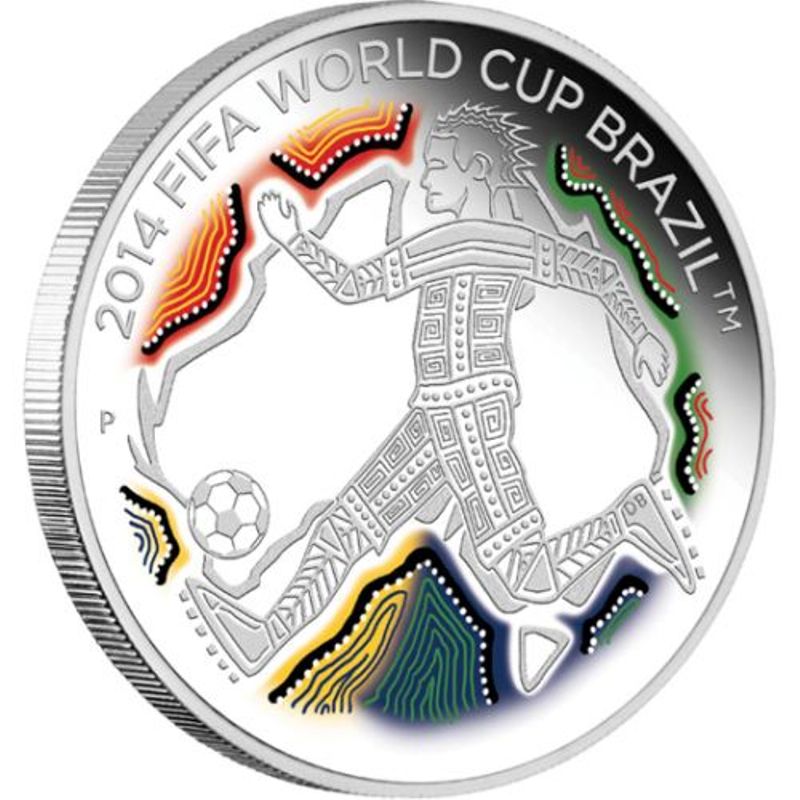 2014 FIFA World Cup Brazil 1/2oz Silver