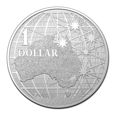 2020 Beneath the Southern Skies 1oz Silver UNC REVERSE | 2020 Beneath the Southern Skies 1oz Silver UNC OBVERSE