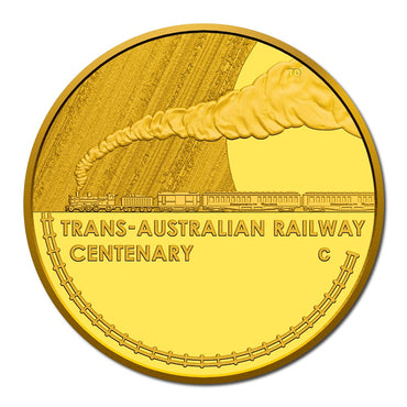 $10 2017 Trans-Australian Railway Gold Proof