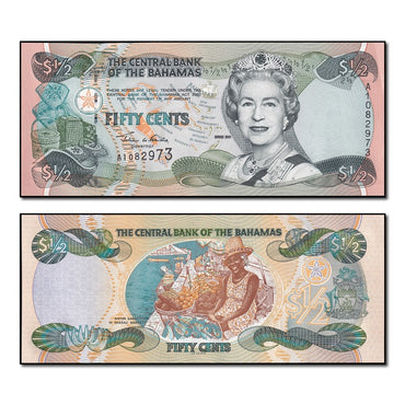 Bahamas 2001 50 Cents P.68 CFU #107