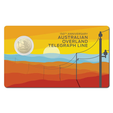 $1 2022 150th Anniversary Overland Telegraph Line UNC