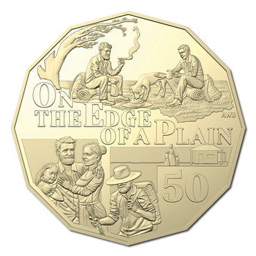 50c 2022 Henry Lawson - On the Edge of a Plain